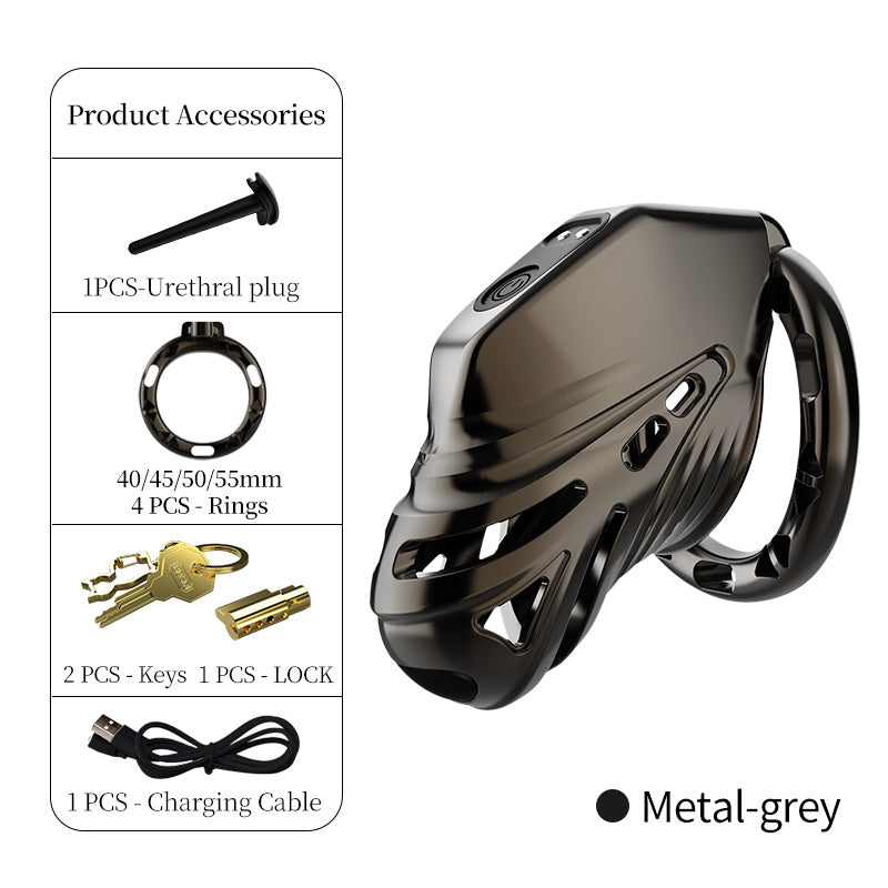 Electric Eel App-controlled Estim Chastity Cage - image 4
