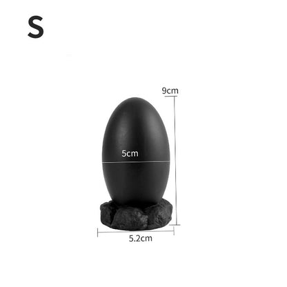 Plug Anal Egg - Black - S - image 3
