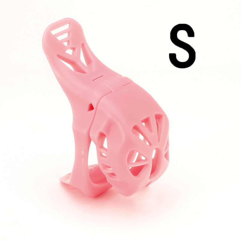 Swallow Tail Chastity Cage - B - Pink - S - image 19