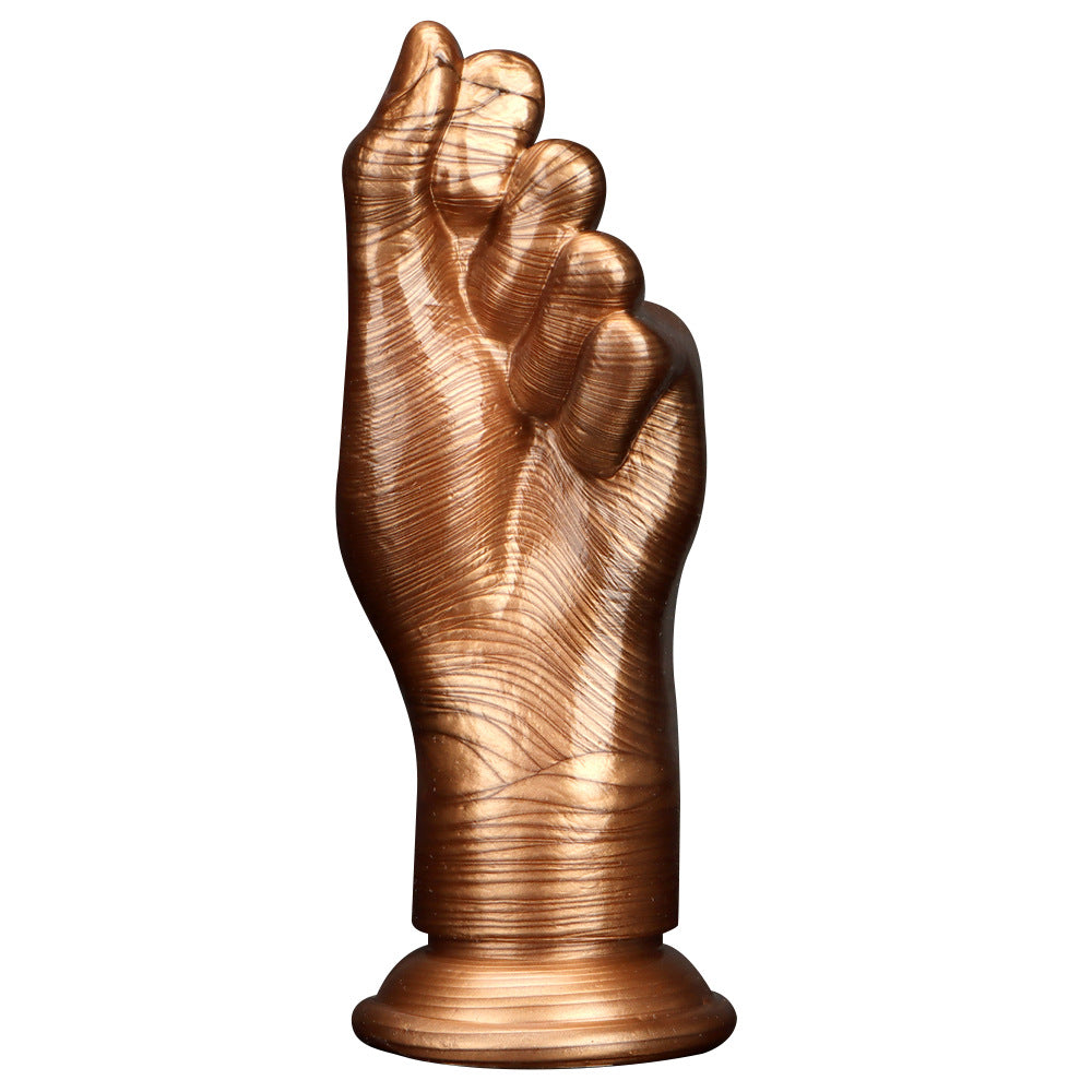 Golden Fist Big Butt Anal Plug - image 0