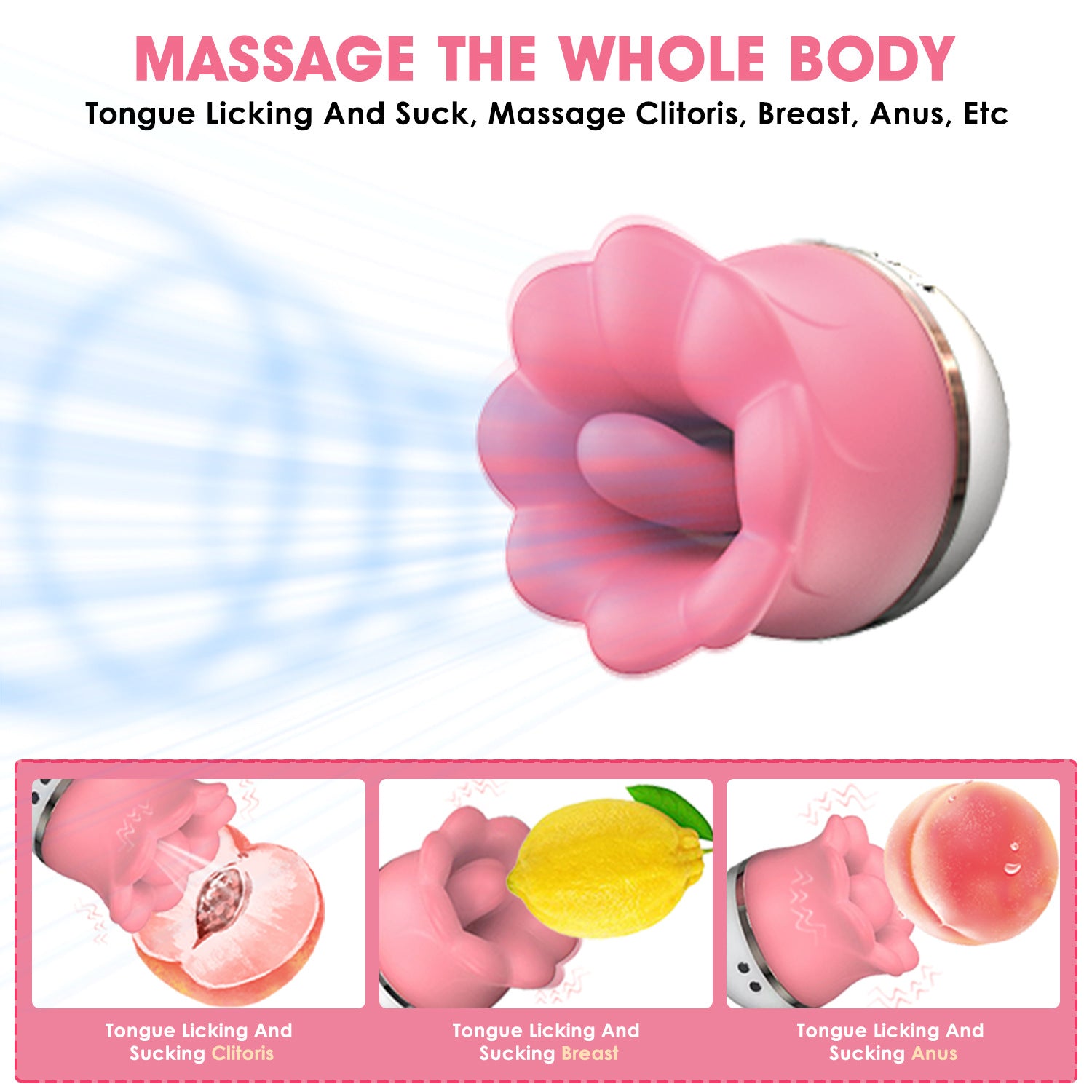 Rose Clit Sucking Licker Vibrator - image 1