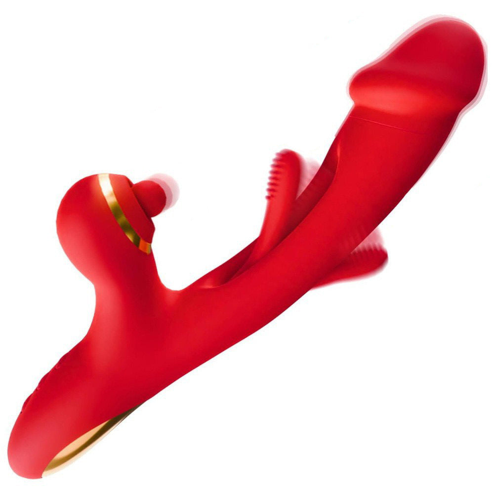 Flapping G spot Vibrator - Clit Tapping & Vibrations - Red - image 6