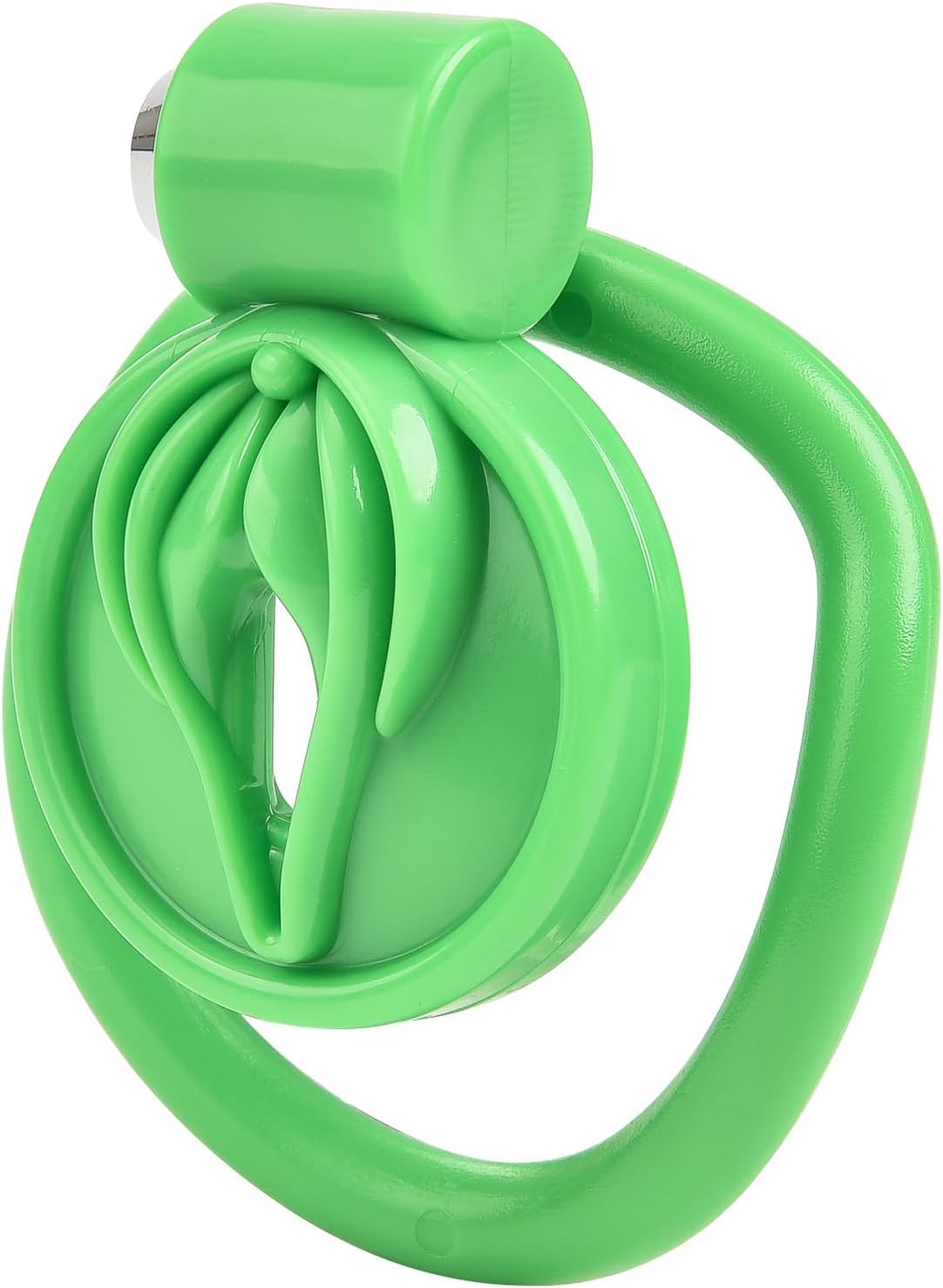 Flat Chastity Cage (Green) - image 4