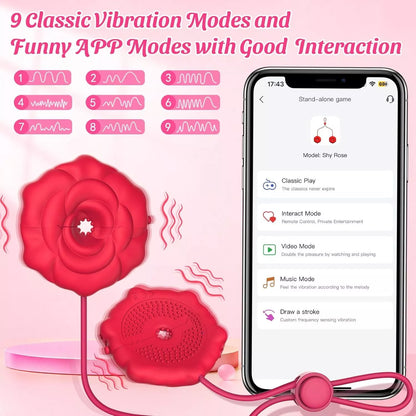 Rose Nipple Clamps - App Control - image 9