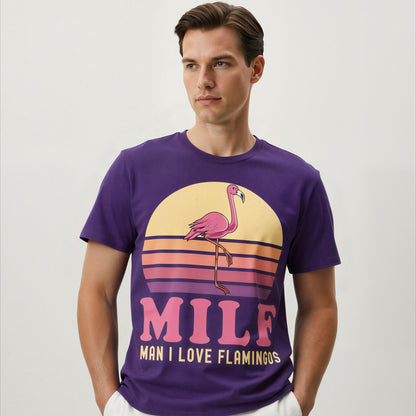 MILF Pink Joke Party T-Shirt - image 2