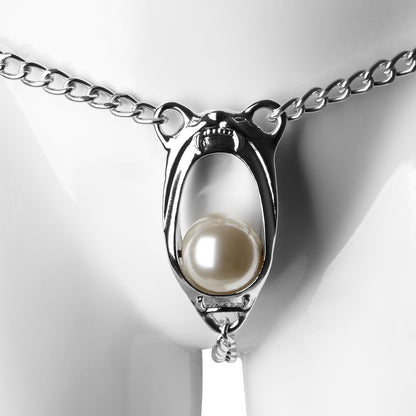 Female Chastity Devices with Metal Lock - image 7