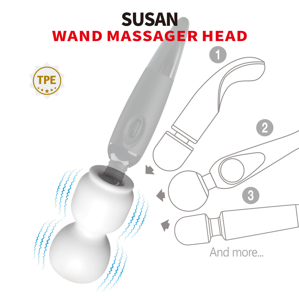 Pretty Love Susan - Powerhead Attatchment - image 2