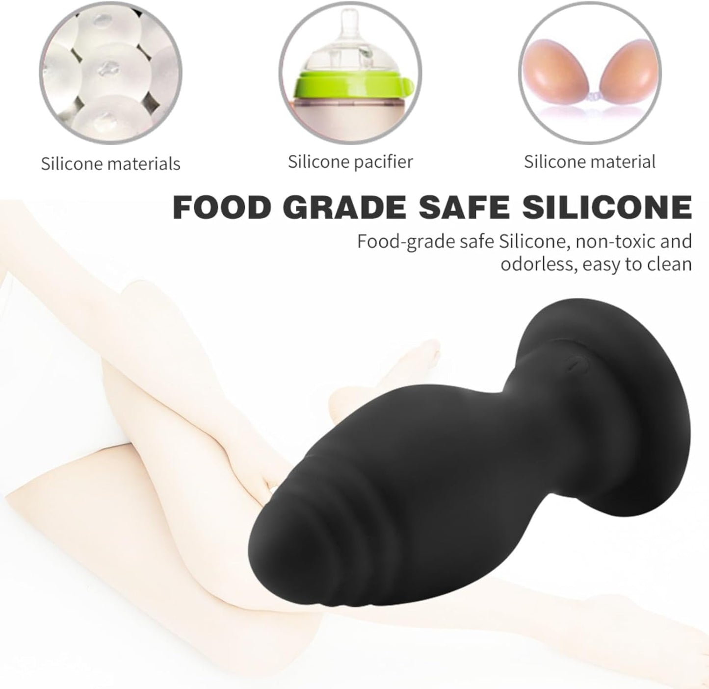 Multi-Color Bunny Tail Vibrating Anal Plug with Remote Control - image 5