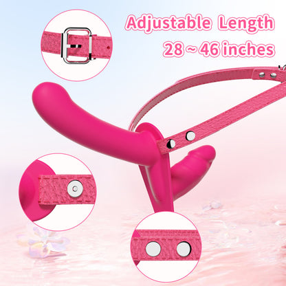 Rechargeable Ultimate Lesbian Strapon Double Dildo - image 10