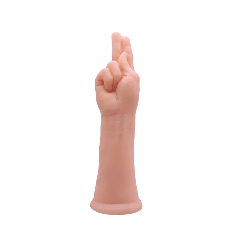 Stretch Fist Punch & Finger Butt Plug - 2 Fingers - image 2