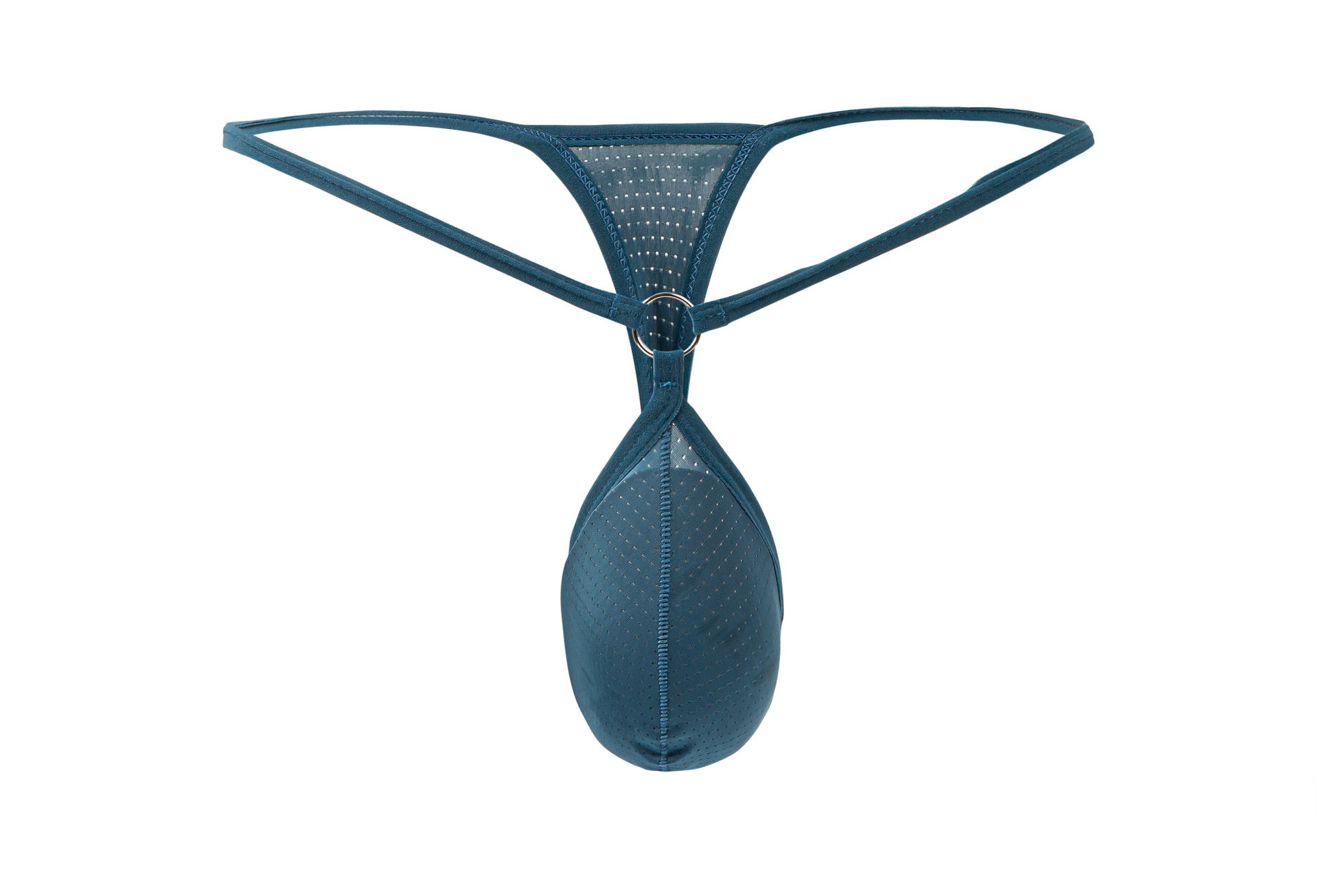 Man O-Ring Pouch String - Green - XXL - image 10