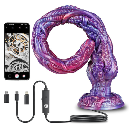 Smart Octopus Monster Dildo 18.7 Inches - Endoscope View Edition - image 1
