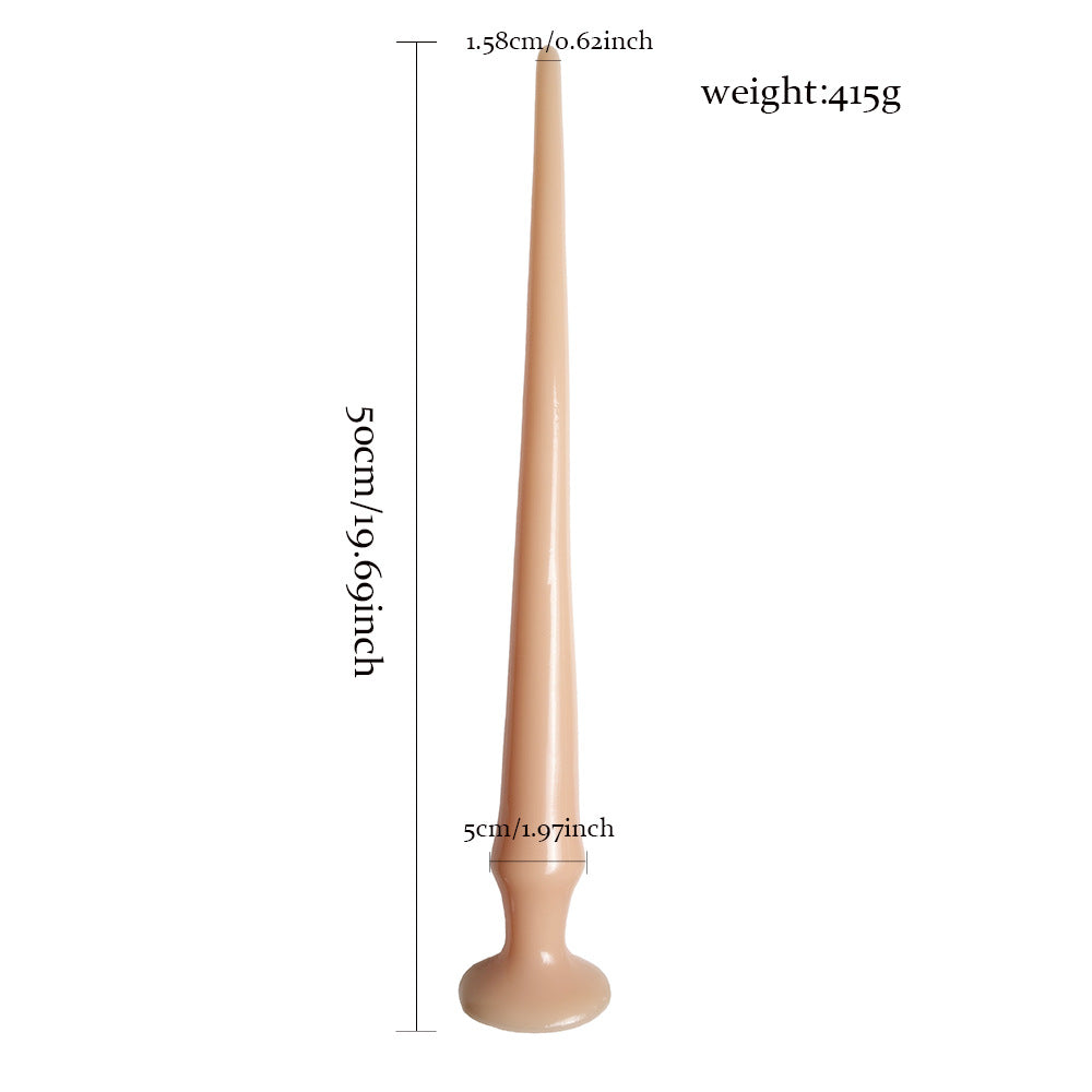 Flexidepth Advanced Anal Plug - Nude - L - image 9