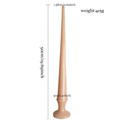 Flexidepth Advanced Anal Plug - Nude - L - image 9