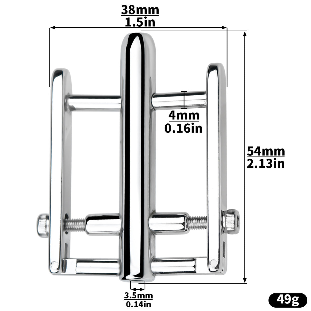 Stainless Steel Piercing Horse Eye Expander - L - image 2