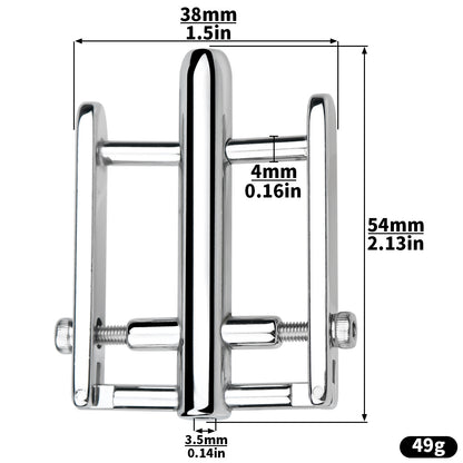 Stainless Steel Piercing Horse Eye Expander - L - image 2