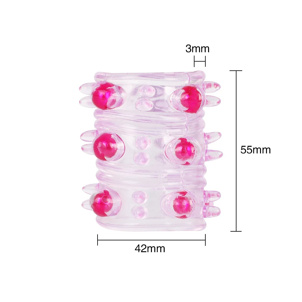 Silicone Cock Sleeve Penis Ring - image 3
