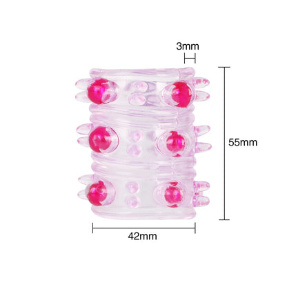 Silicone Cock Sleeve Penis Ring - image 3