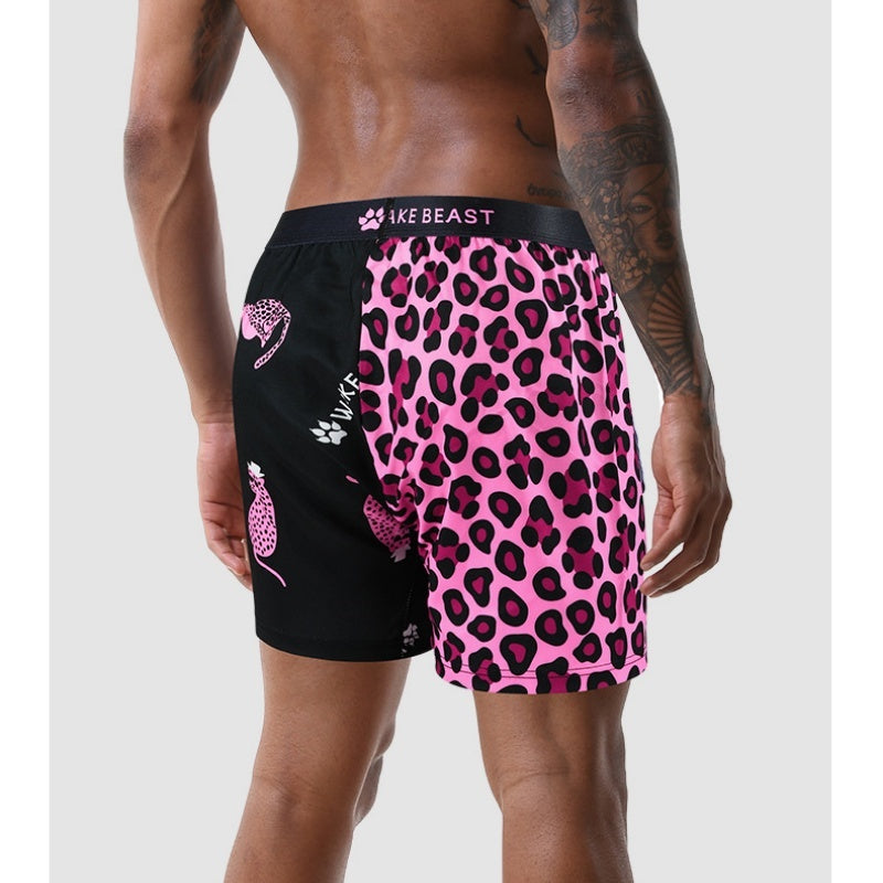 Men's Boxer Briefs With Leopard Print - image 7