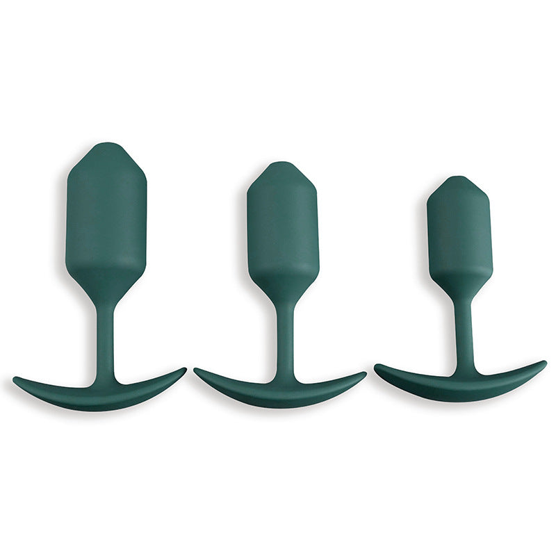 Vibrating Butt Plug Anal Training - Green - L - image 2
