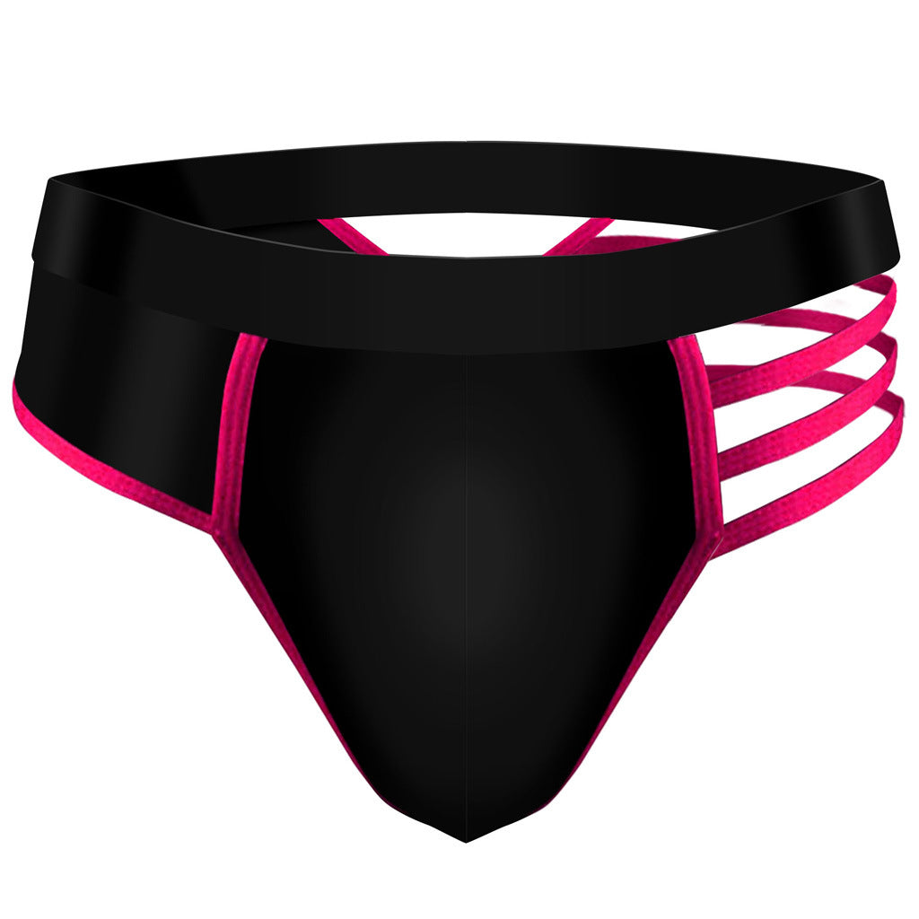 Unique Sexy Men Underwear Thong Lingerie - Pink - One size fits all - image 2