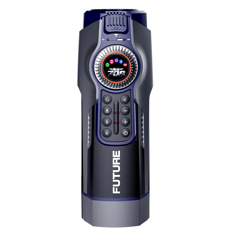 Future Pro Gen 3 – Automatic Telescopic Rotating Heating Male Masturbator - Black - image 5