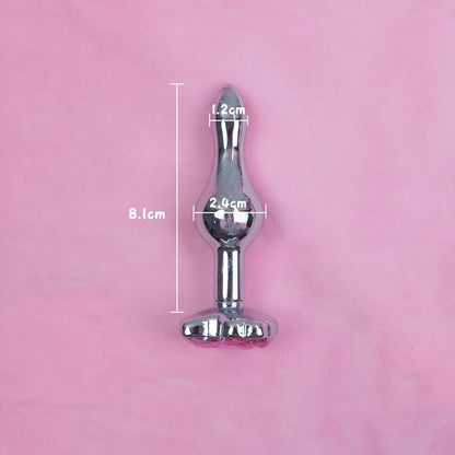 Hello Kitty Inspired Stainless Steel Anal Plug - H - image 7