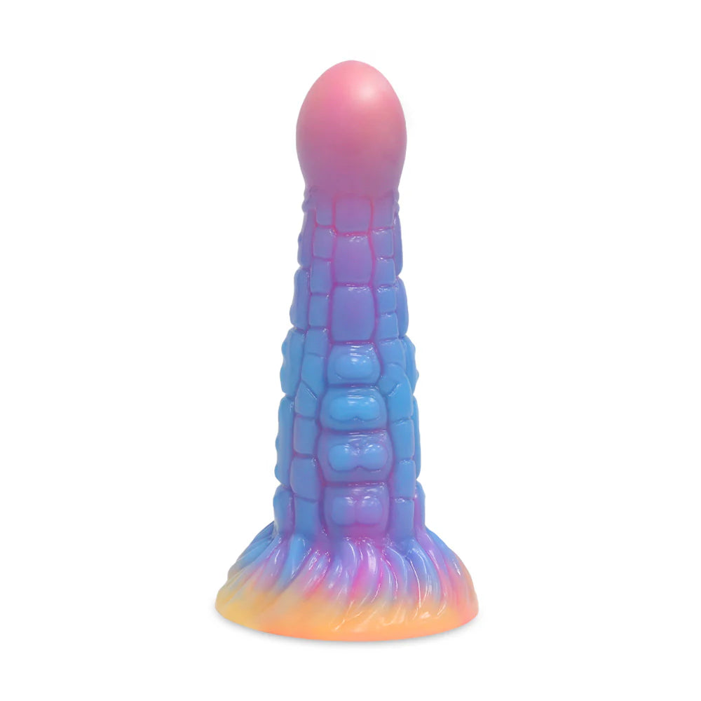 7'' Alien Anal Glow In The Dark Dildo with Suction Cup - image 0