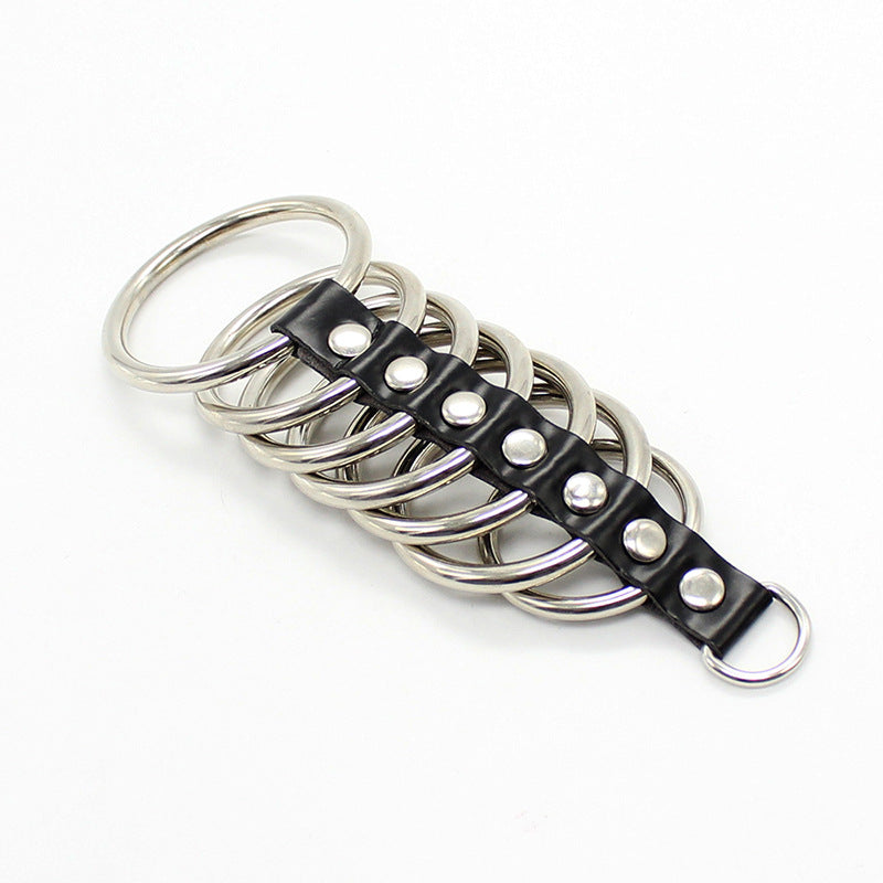 Leatherette 7 Gates Of Hell Chastity Cock Cage - image 1