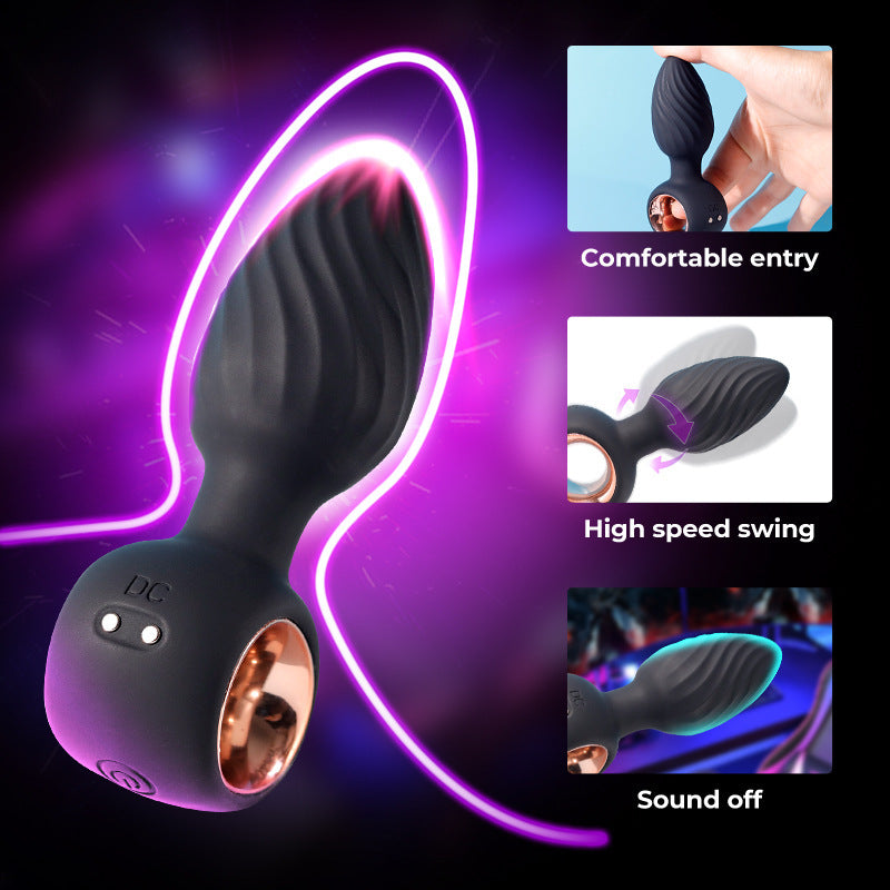 Silicone Vibrating Anal Plug With 9 Modes - image 5