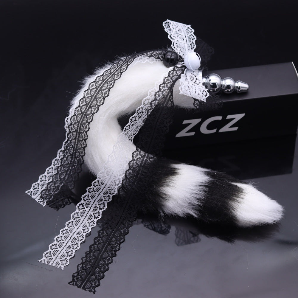 15.7'' Playful Tail Butt Plug With Ribbon Accent - image 3