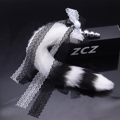 15.7'' Playful Tail Butt Plug With Ribbon Accent - image 3