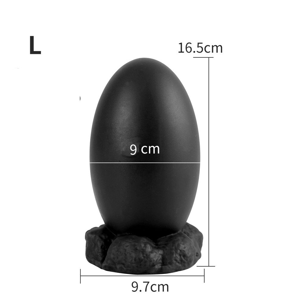 Plug Anal Egg - Black - L - image 8