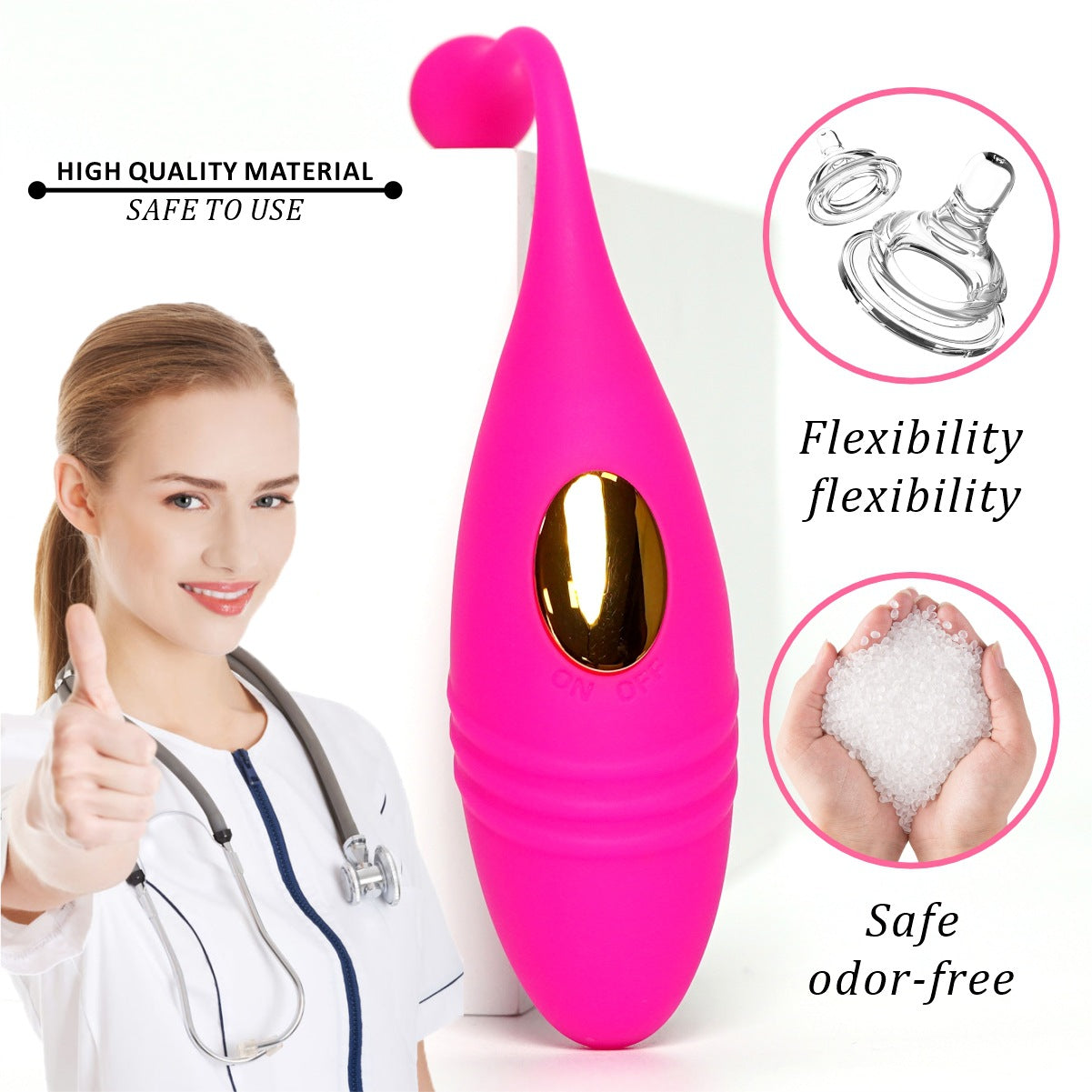 VibePulse Duo – Wireless Ribbed Egg Vibrator - image 5