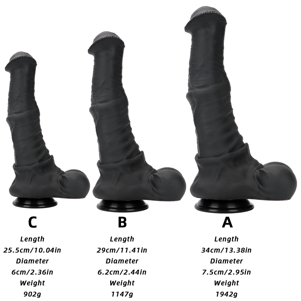 Super Huge Thick Animal Horse Dildo  - image 0