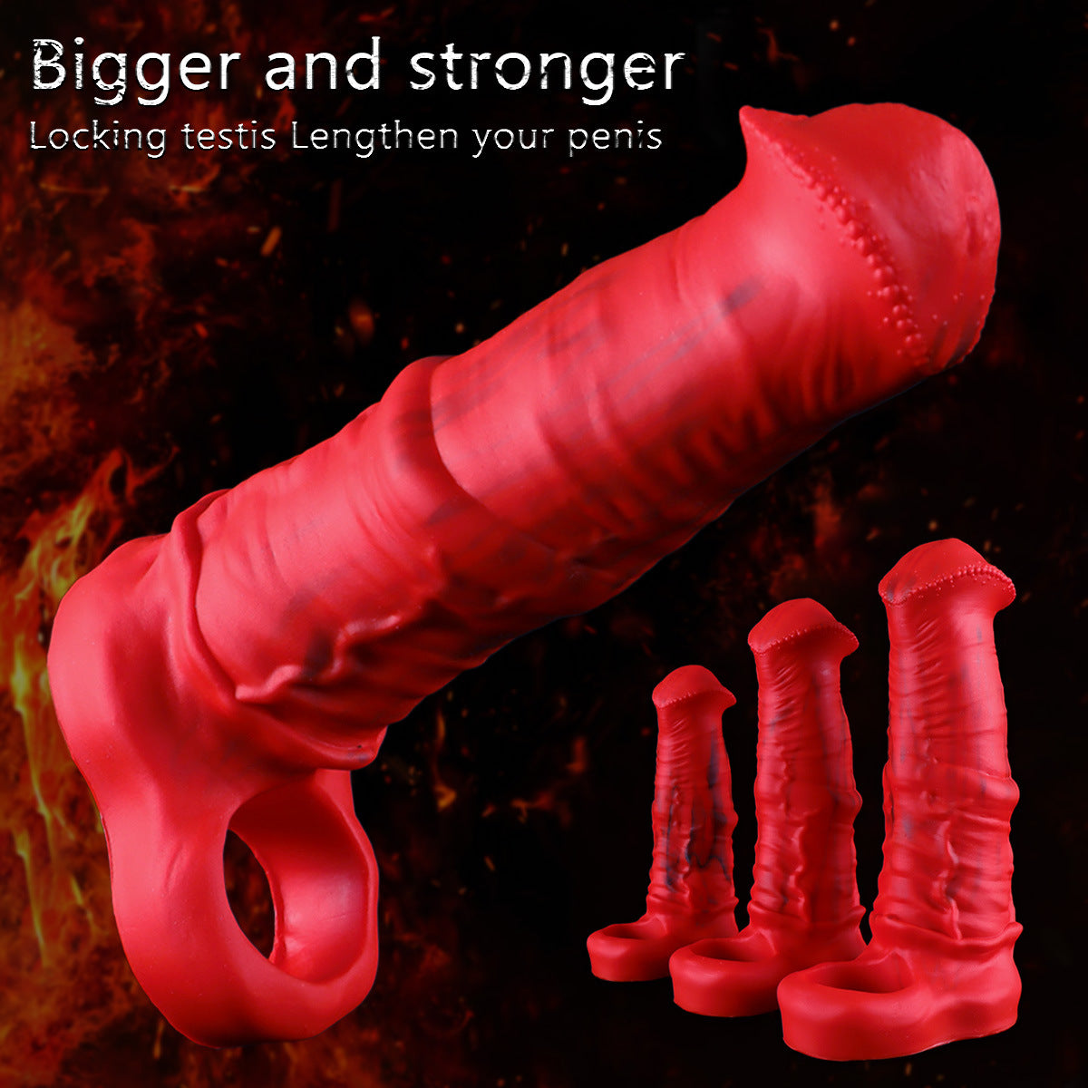Crimson Stallion Silicone Plug - image 9