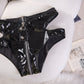 Zipper Crotch Patent Leather Briefs – Sexy Low-Rise Lingerie for Women - image 5