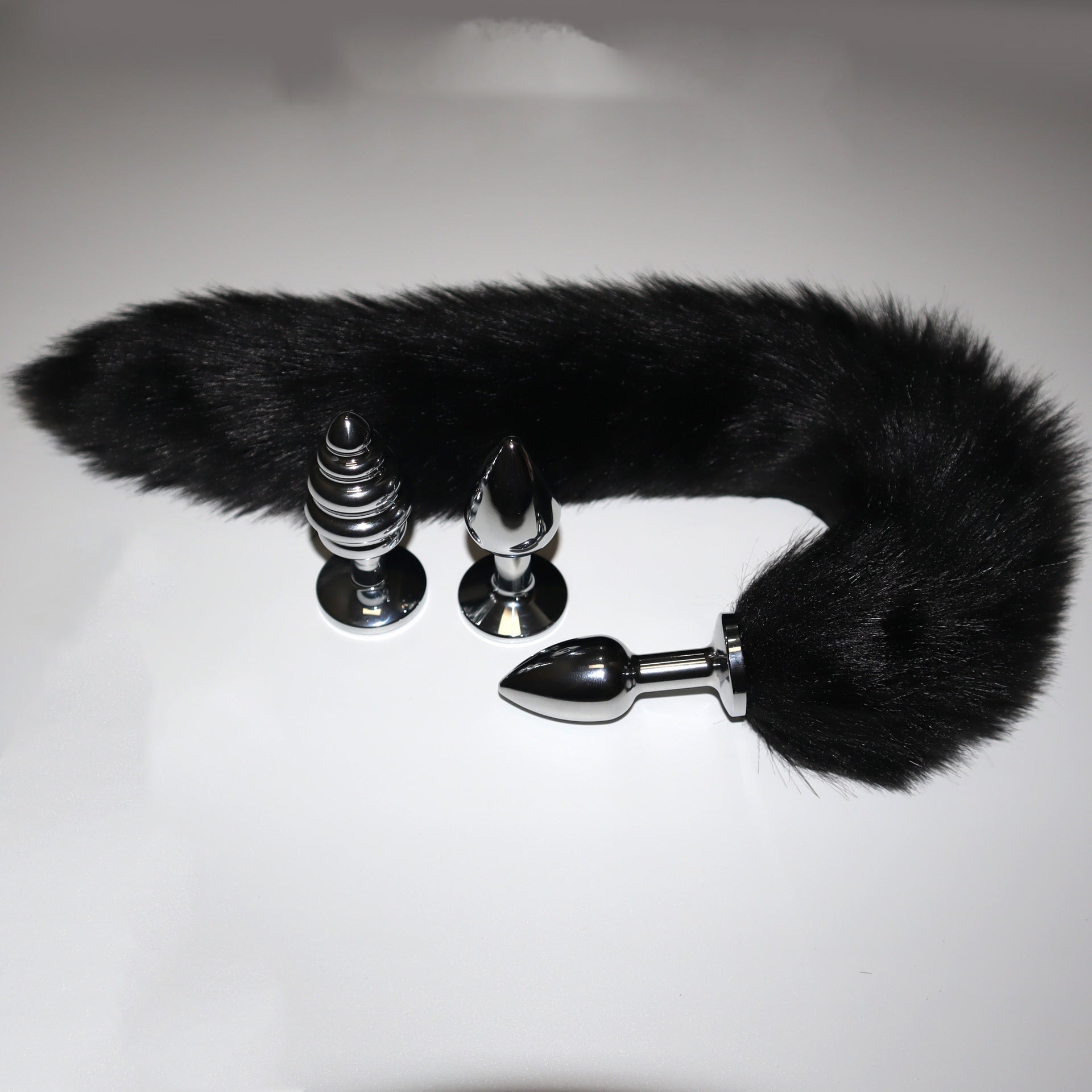 Sexy Fox Tail Butt Plug - Black - image 6