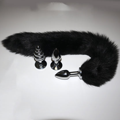Sexy Fox Tail Butt Plug - Black - image 6