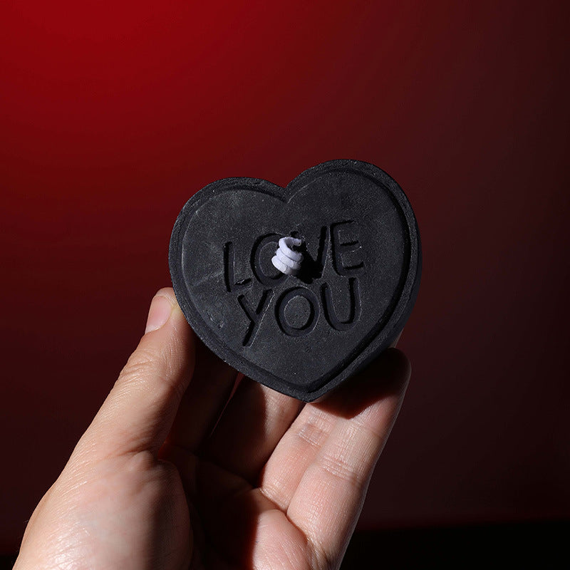 Love You Heart Sensual Candle – Low-temperature - image 1