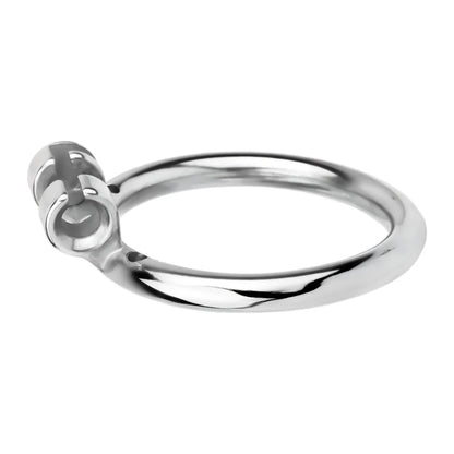 Metal stainless steel horse's eye stick anti-escape inverted chastity cage can urinate with urine blocking sex toys - image 0