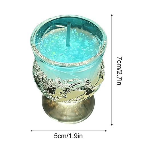 Low Temperature Candles Wine Cup Shaped In The Dark Scented - image 1