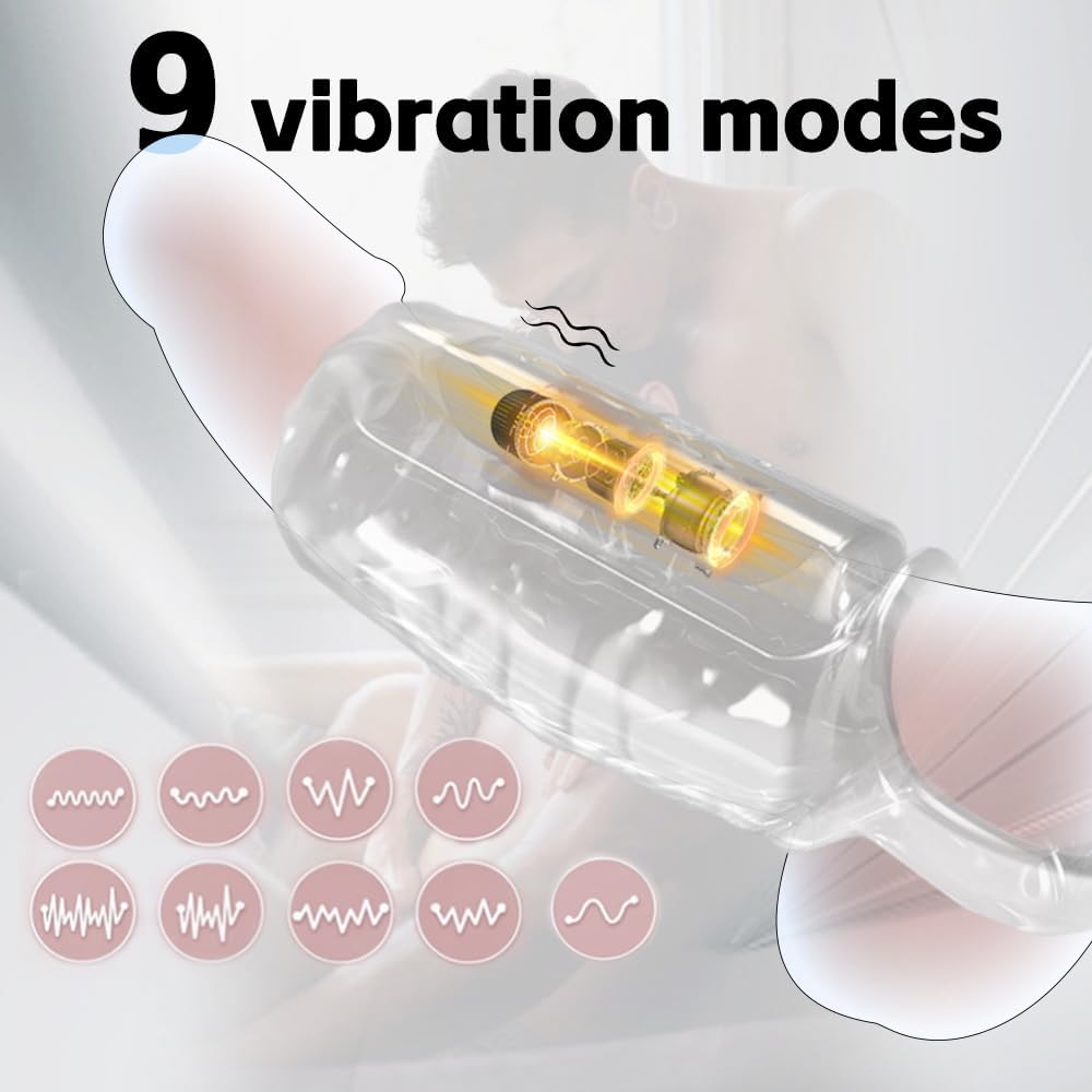 Vibrating Penis Cock Sleeve - image 5
