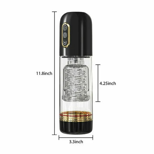 Telescopic Rotation 10 Modes Automatic Masturbator - image 1