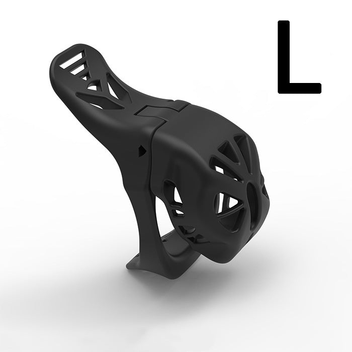 Swallow Tail Chastity Cage - B - Black - L - image 10