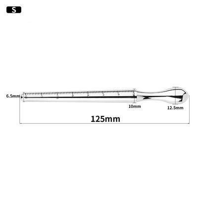 Stainless Steel Urethral Sounding Rod with Scale - S - image 6