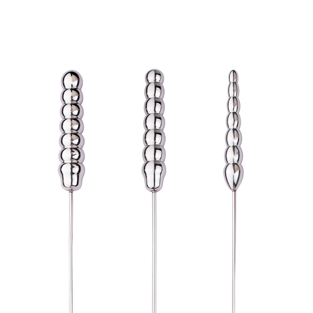 Beaded Stainless Steel Urethral Sound - image 1