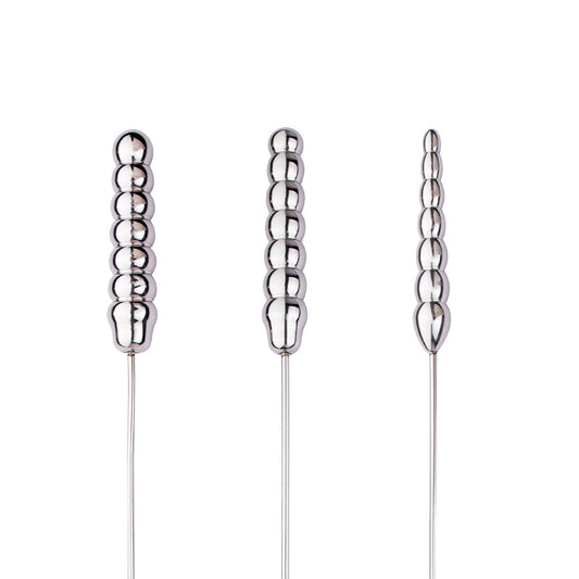 Beaded Stainless Steel Urethral Sound - image 1