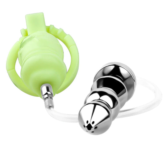 Adjustable Handcuff Resin Chastity Cage - image 2