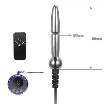 Stainless Steel Electric E-stim Stretcher Urethra Sound Rod - M - image 2